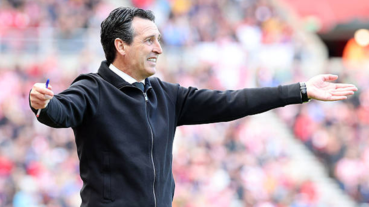 Unai Emery Aston Villa